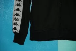 Kappa 222 Banda Anniston Jacket - Black/White