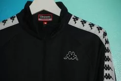 Kappa 222 Banda Anniston Jacket - Black/White