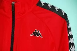 Kappa 222 Banda Anniston Jacket - Red/Black Outerwear
