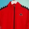 Kappa 222 Banda Anniston Jacket - Red/Black Outerwear