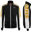 Kappa 222 Banda 10 Ahran Jacket - Black/White/Gold