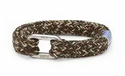 Accessories PIG & HEN - Limp Lee Rope Bracelet - Army/Brown/Sand
