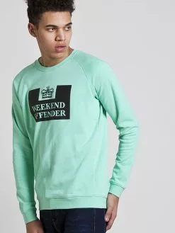 Weekend Offender Penitentiary Classic Crewneck - Teatree