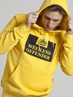 Weekend Offender HM Service Classic Hoodie - Beeswax Outerwear