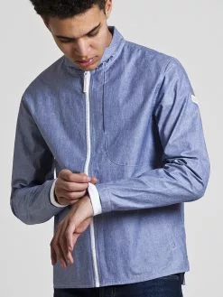 Weekend Offender Renegade Jacket - Blue Denim Outerwear