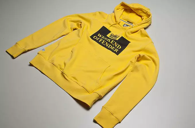 Weekend Offender HM Service Classic Hoodie - Beeswax Outerwear 4 Weekend Offender HM Service Classic Hoodie - Beeswax Outerwear