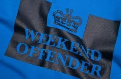 Outerwear Weekend Offender Penitentiary Classic Crewneck - Bondi Blue