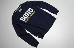 Weekend Offender Soho Crewneck - Navy 9 Weekend Offender Soho Crewneck - Navy