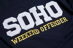 Weekend Offender Soho Crewneck - Navy 12 Weekend Offender Soho Crewneck - Navy
