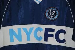 Mitchell & Ness NYCFC Penalty Kick V-Neck Jersey
