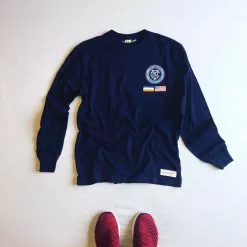 T-Shirts Mitchell & Ness NYCFC Cornerkick Long Sleeve Tee