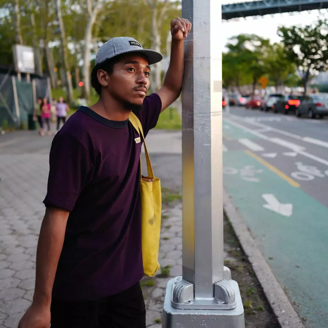 New Arrivals Belief NYC Box Logo Mesh Tee - Blackberry 3 New Arrivals Belief NYC Box Logo Mesh Tee - Blackberry