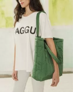 New Arrivals Baggu Puffy Tote - Eucalyptus
