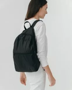 Bags Baggu Ripstop Backpack - Black