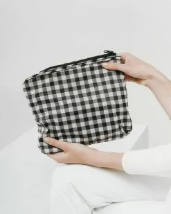 Bags Baggu Ripstop Backpack - Black Gingham 8 Bags Baggu Ripstop Backpack - Black Gingham