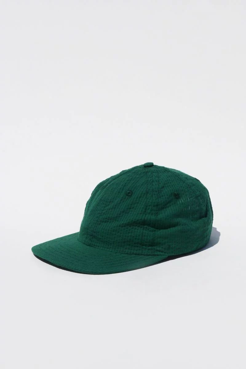 Headwear Lite Year Six Panel Seersucker Cap - Green 1 Headwear Lite Year Six Panel Seersucker Cap - Green