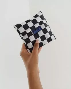 Baggu Standard Reusable Bag - Black Checkerboard New Arrivals 11 Baggu Standard Reusable Bag - Black Checkerboard New Arrivals