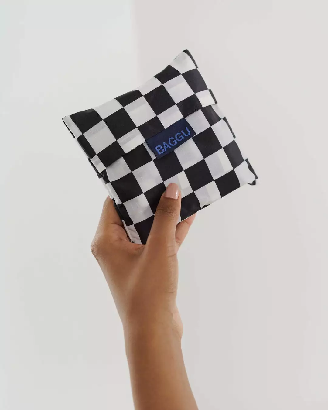 Baggu Standard Reusable Bag - Black Checkerboard New Arrivals 5 Baggu Standard Reusable Bag - Black Checkerboard New Arrivals