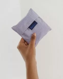 Baggu Standard Reusable Bag - Blue Microstripe New Arrivals