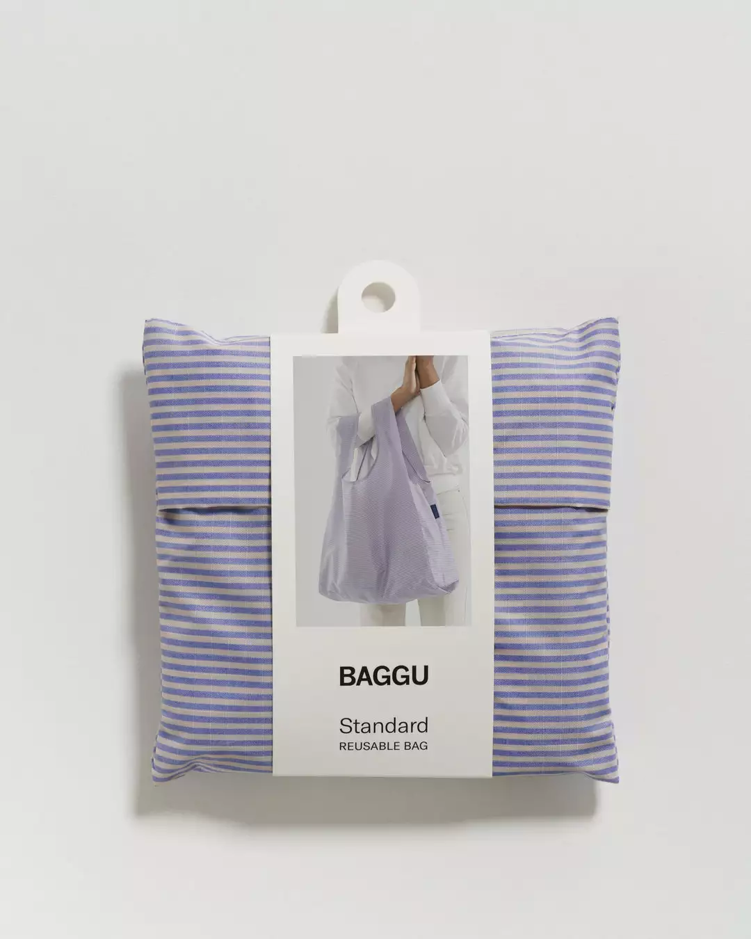 Baggu Standard Reusable Bag - Blue Microstripe New Arrivals