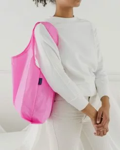 Baggu Standard Reusable Bag - Bright Pink New Arrivals 10 Baggu Standard Reusable Bag - Bright Pink New Arrivals