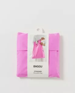 Baggu Standard Reusable Bag - Bright Pink New Arrivals 15 Baggu Standard Reusable Bag - Bright Pink New Arrivals