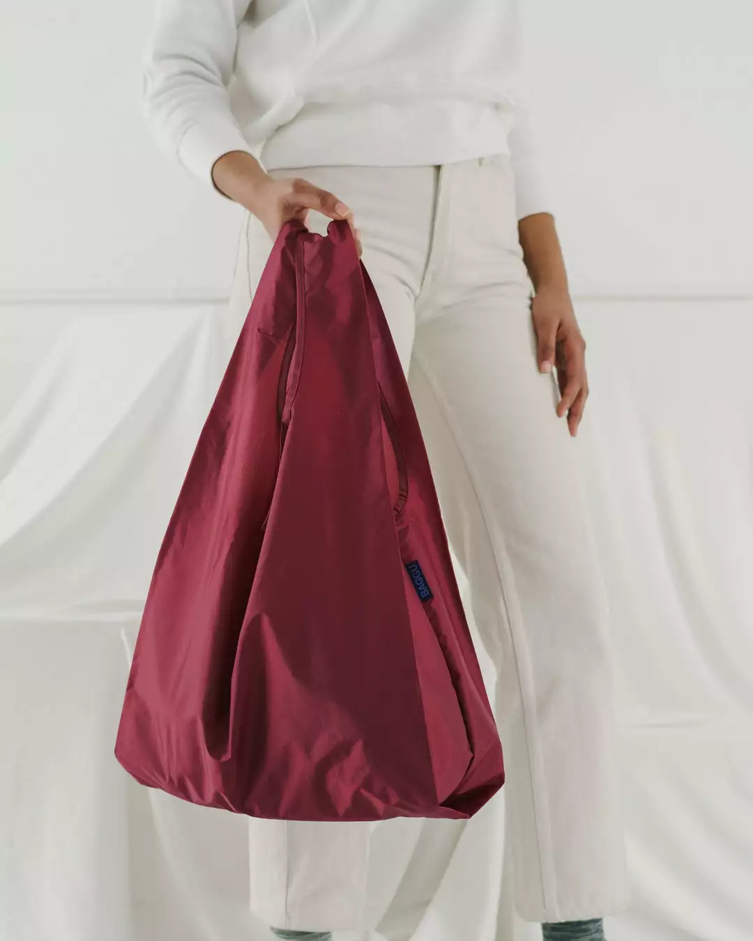 Baggu Standard Reusable Bag - Cranberry 7 Baggu Standard Reusable Bag - Cranberry