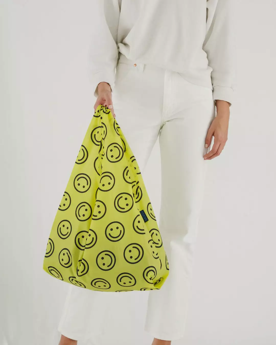 New Arrivals Baggu Standard Reusable Bag - Yellow Happy 4 New Arrivals Baggu Standard Reusable Bag - Yellow Happy