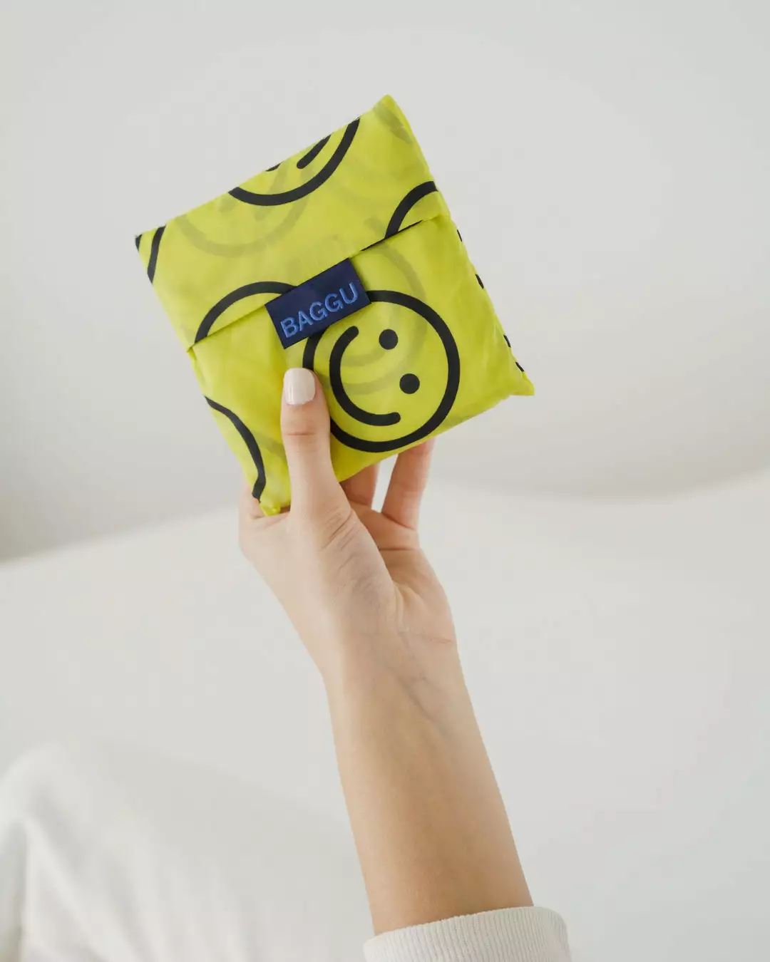 New Arrivals Baggu Standard Reusable Bag - Yellow Happy 5 New Arrivals Baggu Standard Reusable Bag - Yellow Happy
