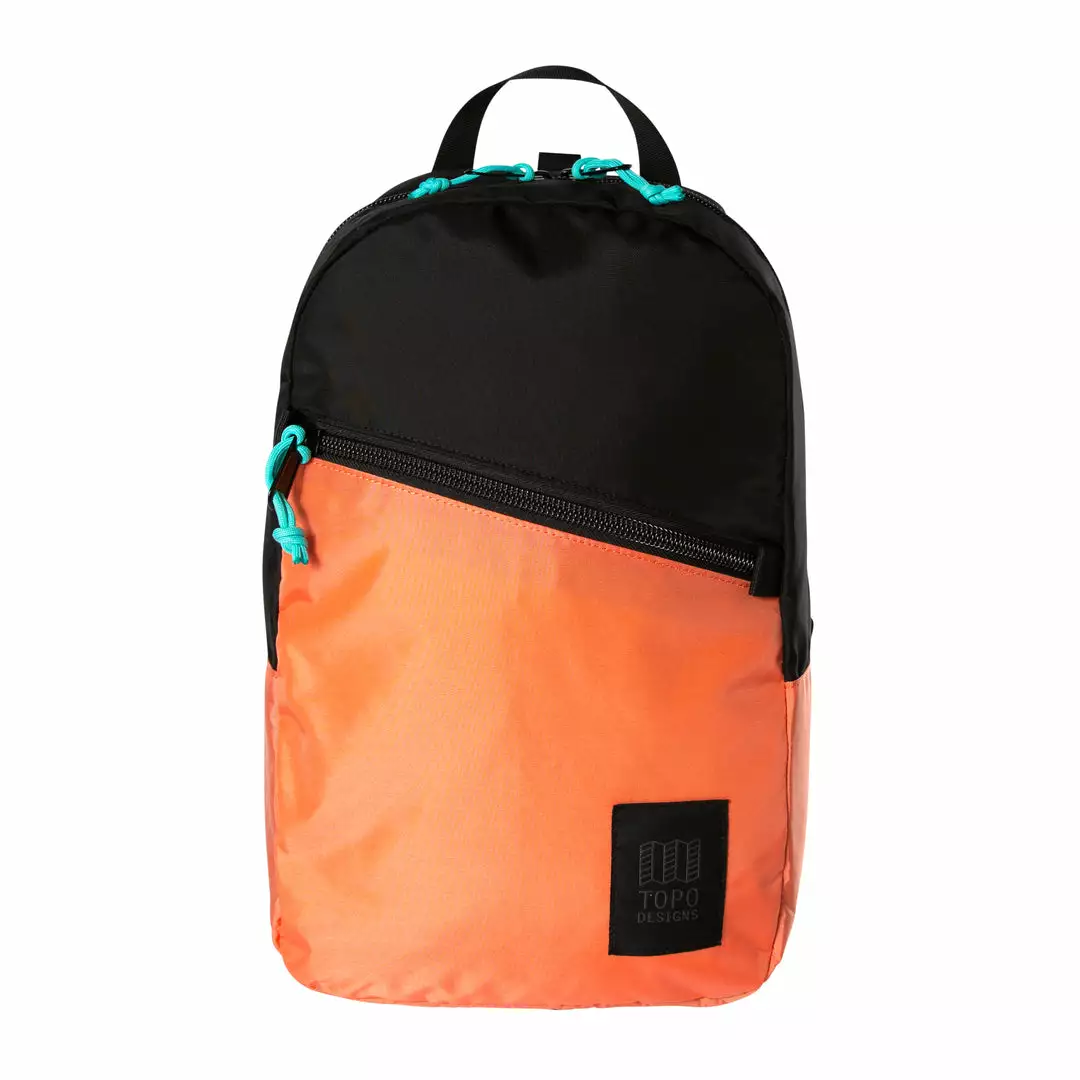 New Arrivals Topo Designs Light Pack - Black/Coral 1 New Arrivals Topo Designs Light Pack - Black/Coral