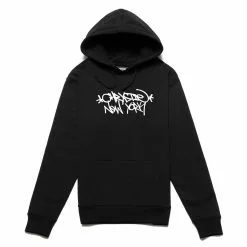 New Arrivals Chrystie NYC Tag Logo Hoodie - Black