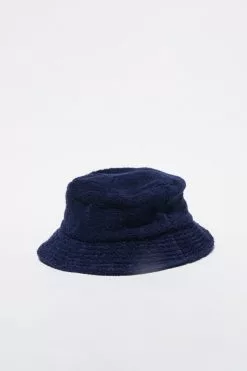 Headwear Lite Year Terry Bucket Hat - Navy
