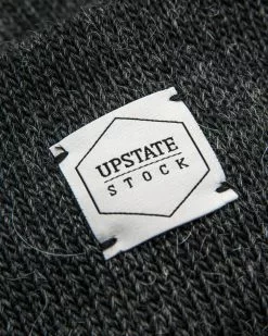 Upstate Stock American Mohair Beanie - Black Headwear