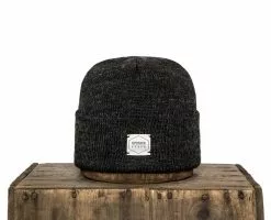 Upstate Stock American Mohair Beanie - Black Headwear