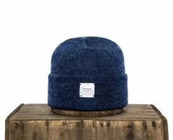 Upstate Stock American Mohair Beanie - Royal Headwear