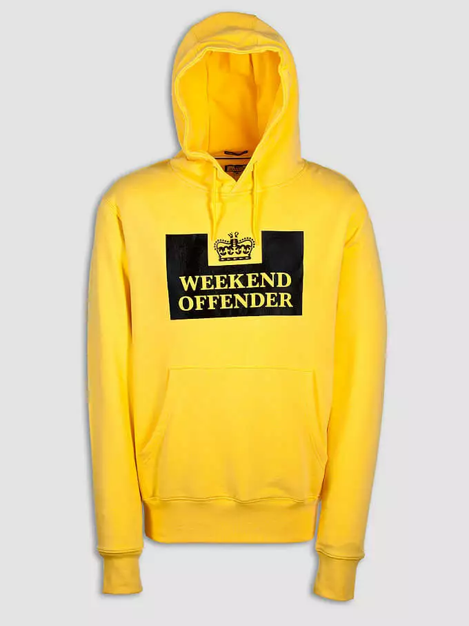 Weekend Offender HM Service Classic Hoodie - Beeswax Outerwear 3 Weekend Offender HM Service Classic Hoodie - Beeswax Outerwear