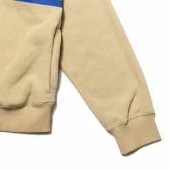 Chrystie NYC - Mock Neck Halfzip Polar Fleece Sweater / Cream New Arrivals