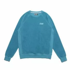 Chrystie NYC - PRM Reversed Fleece Crewneck / Teal Green New Arrivals