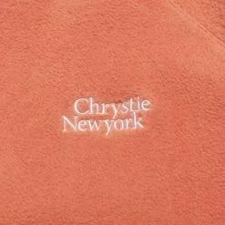 Chrystie NYC - PRM Reversed Fleece Crewneck / Coral New Arrivals