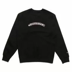 New Arrivals Chrystie NYC X Soho Warriors - SWFC Twisted Logo Crewneck / Black