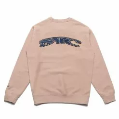New Arrivals Chrystie NYC X Soho Warriors - SWFC Twisted Logo Crewneck / Light Pink