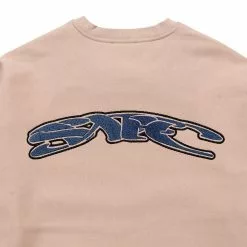 New Arrivals Chrystie NYC X Soho Warriors - SWFC Twisted Logo Crewneck / Light Pink