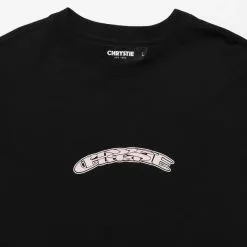 New Arrivals Chrystie NYC X Soho Warriors - SWFC Twisted Logo T-Shirt / Black