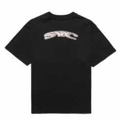 New Arrivals Chrystie NYC X Soho Warriors - SWFC Twisted Logo T-Shirt / Black