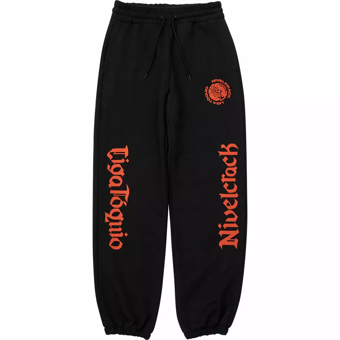 Nivelcrack Far East Derby Sweatpants - Black 1 Nivelcrack Far East Derby Sweatpants - Black