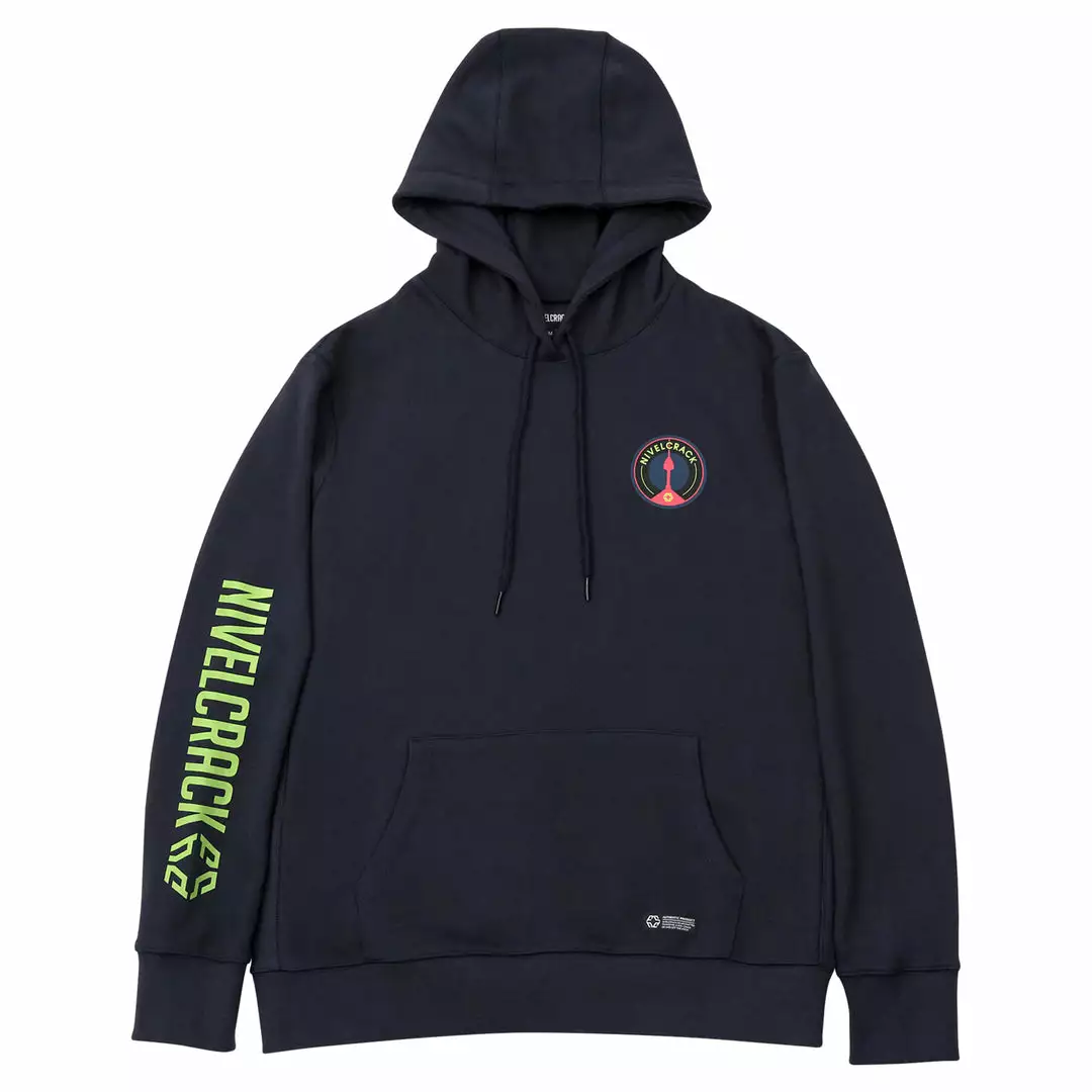 Nivelcrack Seoul Crest Hoodie - Navy New Arrivals 1 Nivelcrack Seoul Crest Hoodie - Navy New Arrivals