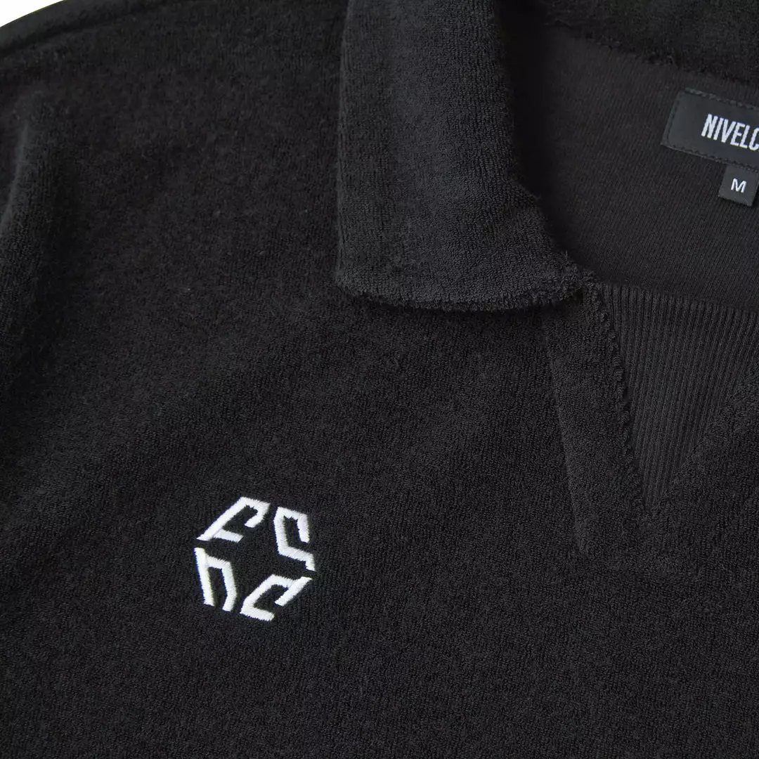 Nivelcrack Terry Drill Top - Black New Arrivals 4 Nivelcrack Terry Drill Top - Black New Arrivals