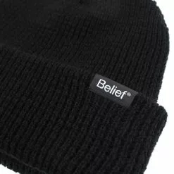 Belief NYC Waffle Beanie - Black