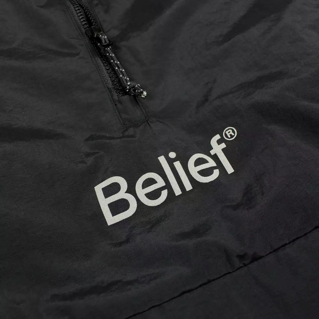 New Arrivals Belief NYC Sport Logo Anorak - Black 3 New Arrivals Belief NYC Sport Logo Anorak - Black