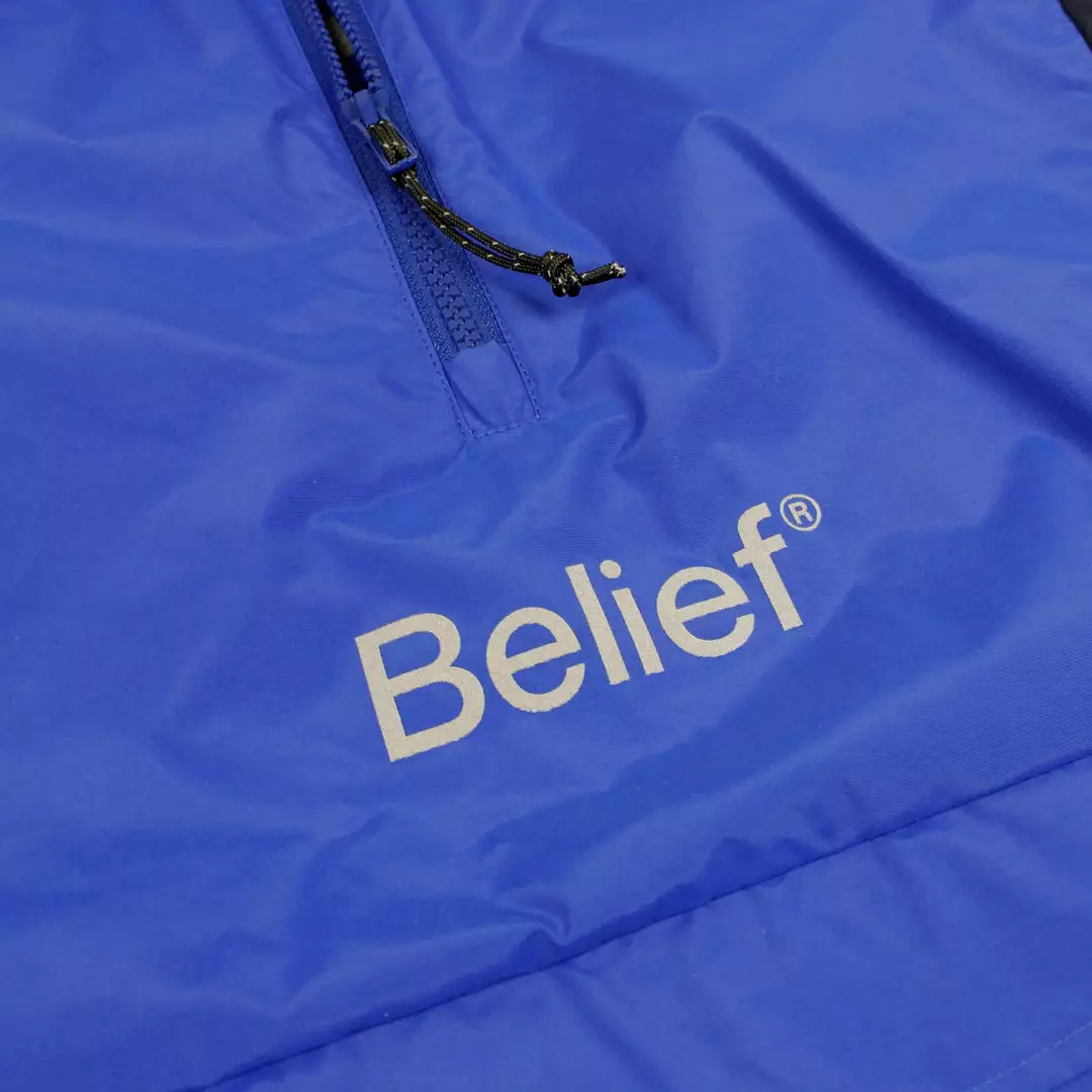 Belief NYC Sport Logo Anorak - Royal New Arrivals 3 Belief NYC Sport Logo Anorak - Royal New Arrivals